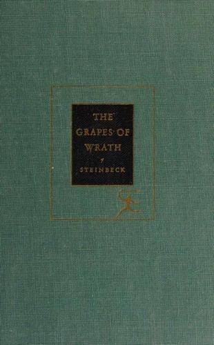 غلاف كتاب عناقيد الغضب